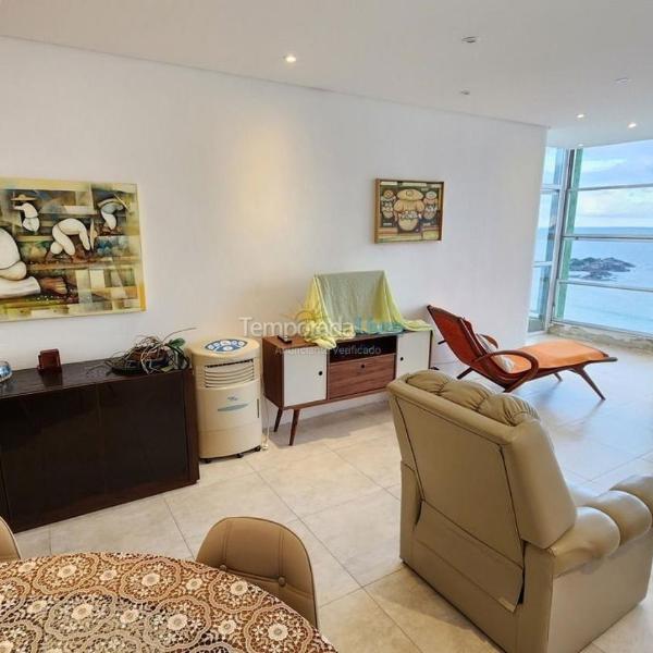 Apto frente ao mar 3 qts, andar alto, excelente vista ao mar! - Foto 3