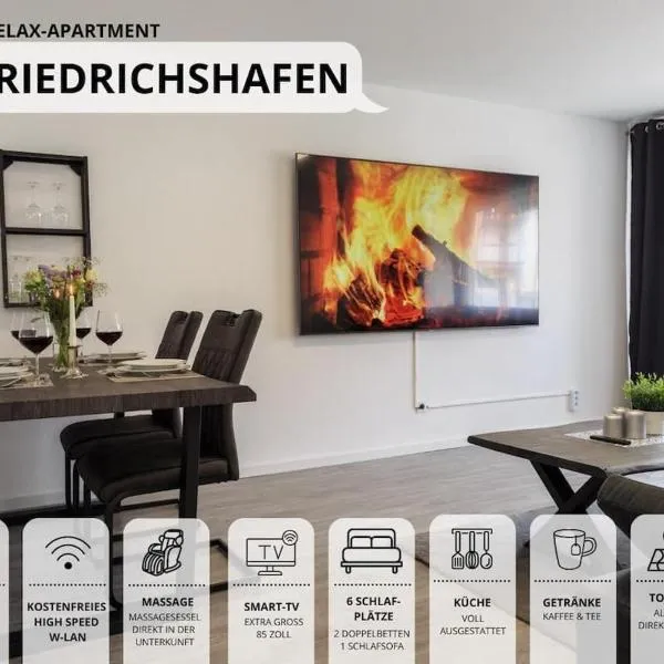 Relax-Apartment-One FN, hotel in Friedrichshafen