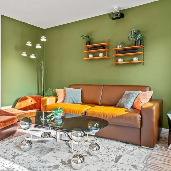 3 Zimmer, Beamer, Balkon, Disney Plus, hotel en Woltersdorf