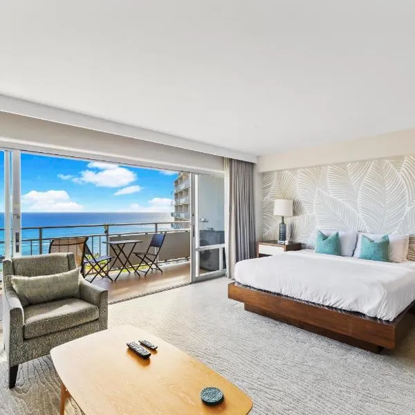 Breathtaking Studio Ocean Views! Pool! Beach!, hotel en Honolulu