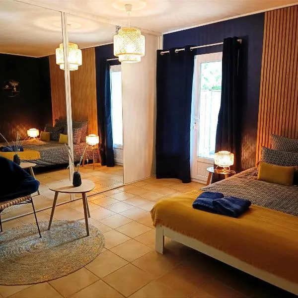Chambre d'hôtes de charme, A Nosté M&P, hotel em Poussignac