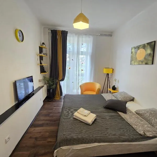 S2 Sunshine apartment Balcony, hotell i Klaipėda