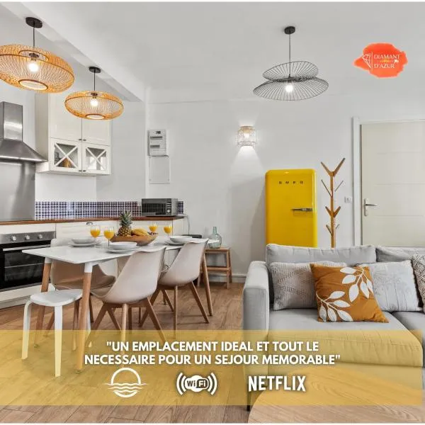 Beautiful and Cozy 3 bedrooms in Antibes, hotel a Antibes