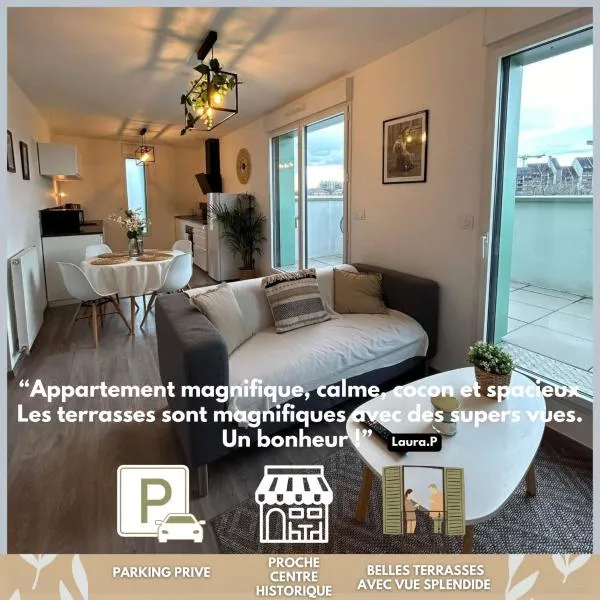 Les Terrasses de Saint Martin, hotel in Rennes
