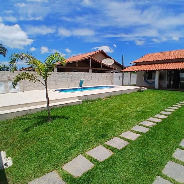 Casa com piscina e ar condicionado perto da Lagoa