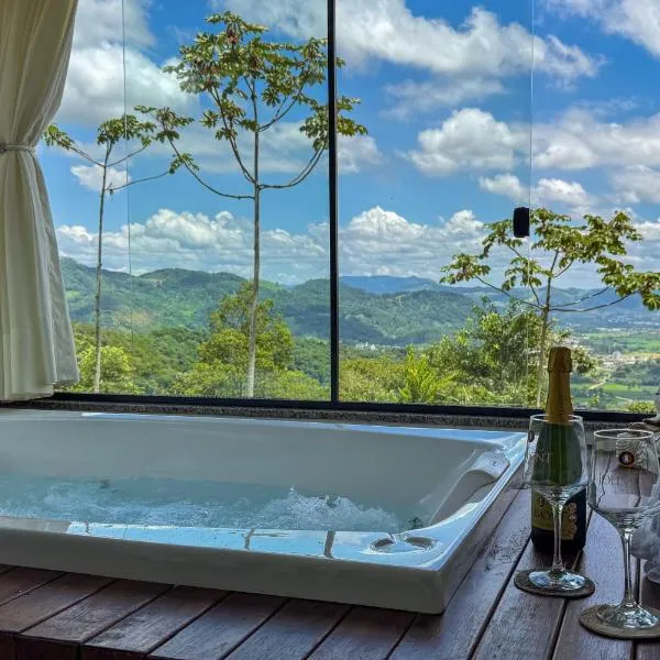 Chalé Mirante dos Anjos, hotel v destinaci Rodeio