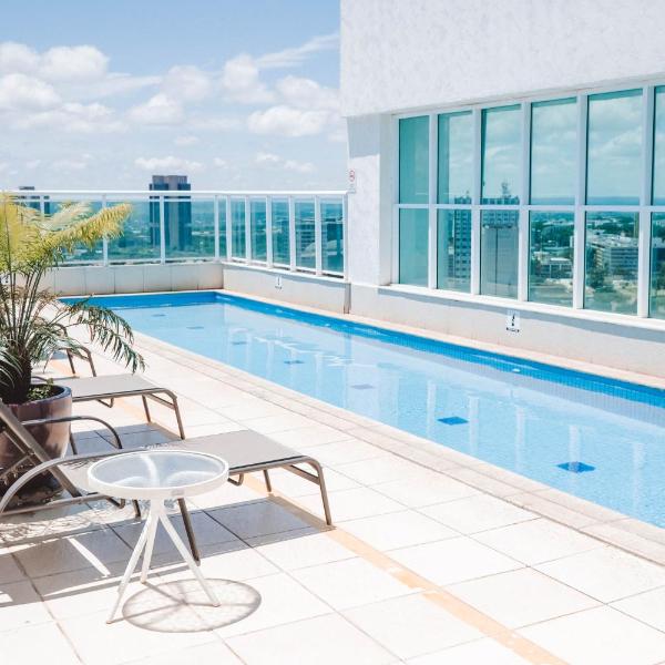 Flat Confortável, grande e completo para Família ou a Trabalho, ao lado dos Ministérios e ESPLANADA, lazer completo e academia, em Saint Moritz Brasília Hotel - Foto 4