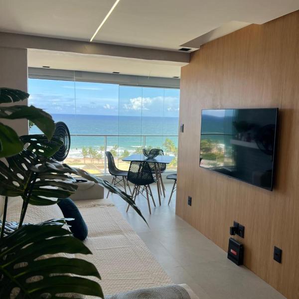 Vista Mar Incrível I Piscina com Borda Cobertura I Novo I Salvador - Ilha de Pharos - Foto 5