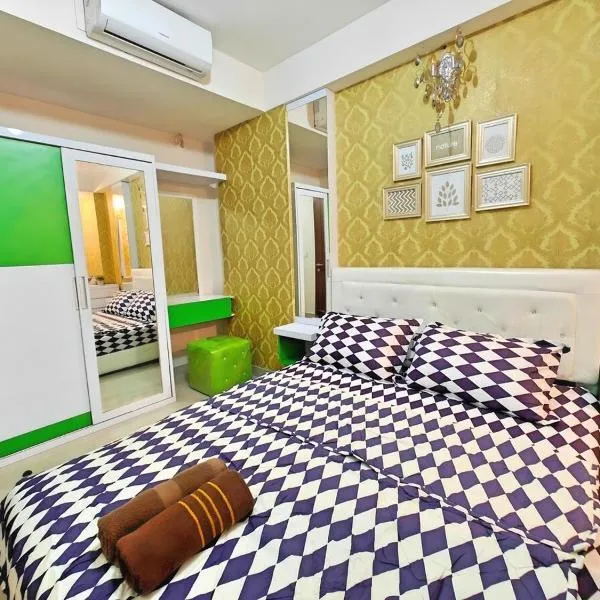 Cozy 2BR Sudirman Suites Bandung with Pool, Gym & WiFi、バンドンのホテル