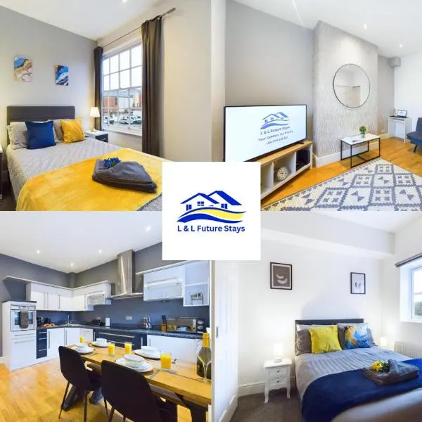 더비에 위치한 호텔 2 Bed Ensuite, Secure Parking, Fast WiFi & SmartTV