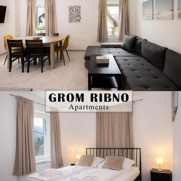 Grom Ribno Apartments, hotel v Bledu