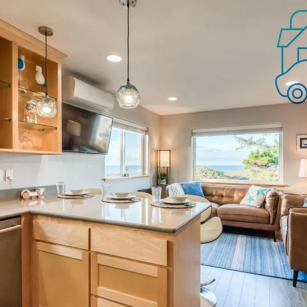 Pacific Peek One - OceanView - EV Charger - Pet OK, hotel in Wecoma Beach