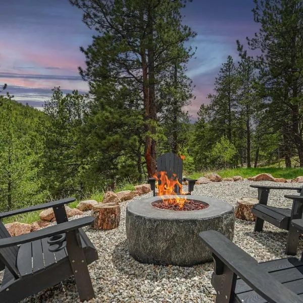 Valley Vista Lodge Hot Tub Shuffleboard Darts BBQ, ξενοδοχείο σε Divide