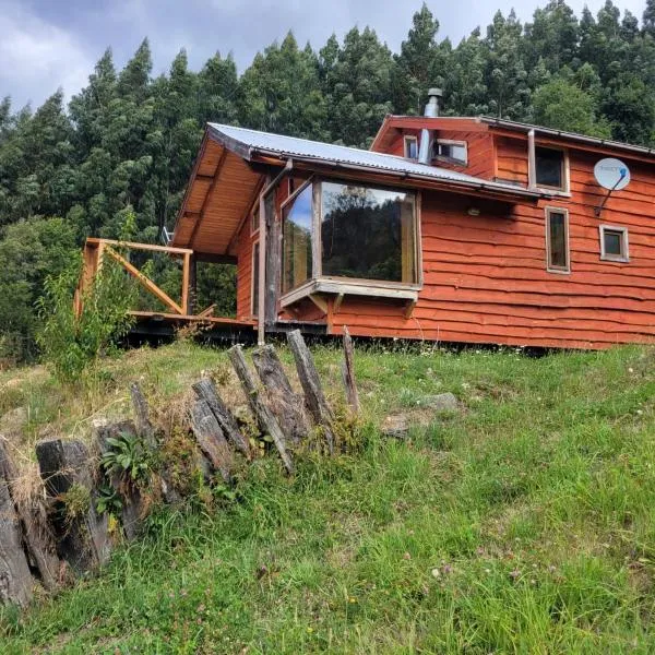 Cabaña Ugarit Chabranco Maihue Futrono, hotel v destinaci Futrono