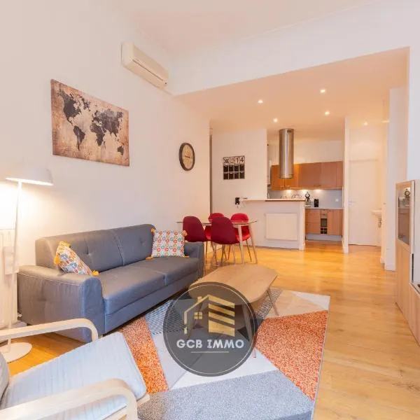 Le Viallet - 3 chambres centre ville - Clim-proche gare – hotel w Grenoble
