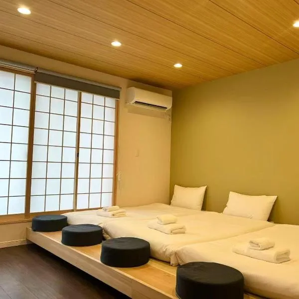 ASOBO OSAKA Kuromon 1st、大阪市のホテル