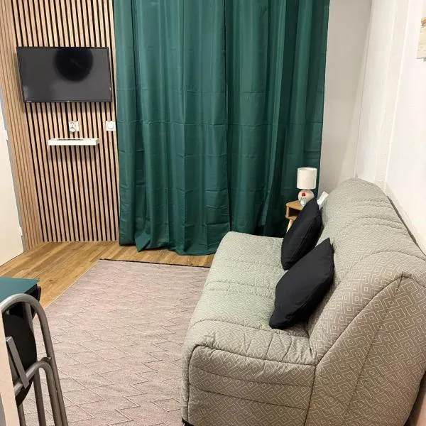 Magnifique studio en bord de mer vue montagne – hotel w mieście Saint-Cyprien