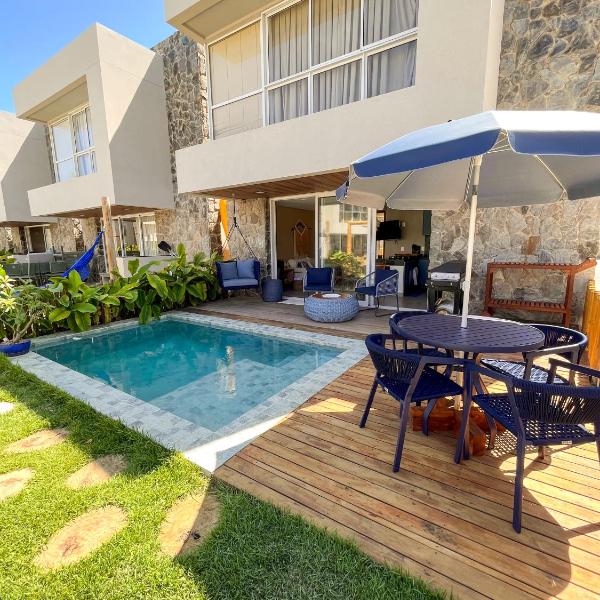Casa Boho-Rota dos Milagres-Condomínio pé na areia - Foto 3