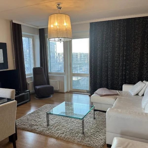 Gella Canalside Apartments with sauna and balcony in address Saukonpaadenranta 4, hotell Helsingis