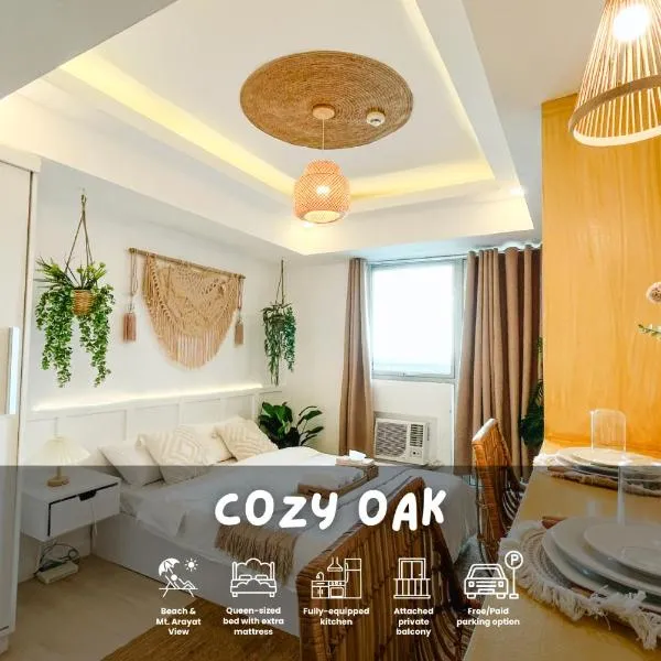 Cozy Oak - Spacious Boho-Inspired unit with Huge Balcony、サンフェルナンドのホテル