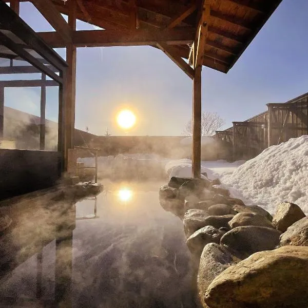 Hakuba Ryujin Onsen RYOKAN SUI、白馬村のホテル