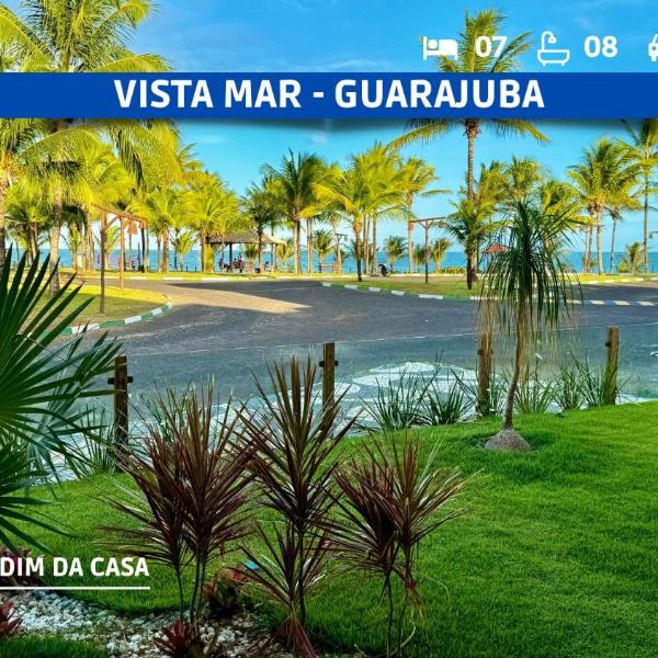 Mansão em Guarajuba – 7 Suítes a 50m da Praia!