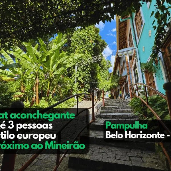 Flat aconchegante 1 Vila Rica ao lado Mineirão Pampulha BH, ξενοδοχείο σε Venda Nova