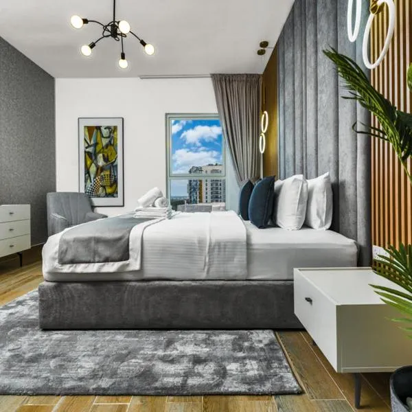 Abu Dhabi Premier Apt -Steps to Ferrari World & Yas Mall, hotel v destinaci Abu Dhabi
