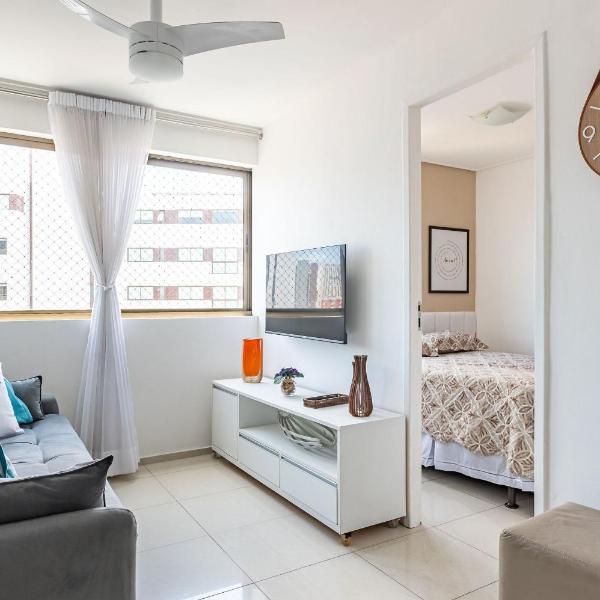 Flat completo e aconchegante nas Graças-SH109M - Foto 2
