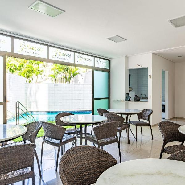 Flat completo e aconchegante nas Graças-SH109M - Foto 5