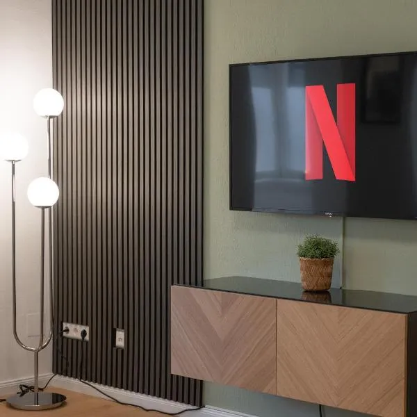 Zentrale Lage, Spülmaschine, Kingsize Bett, Netflix, hotel di Pforzheim
