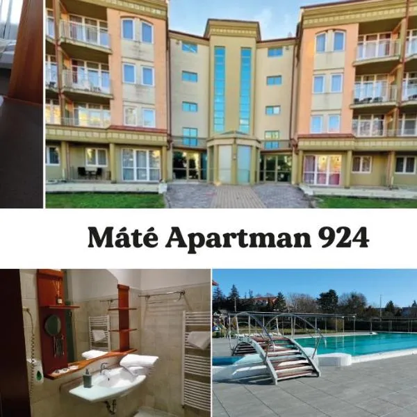 Máté Apartman 924, hotel en Zalakaros
