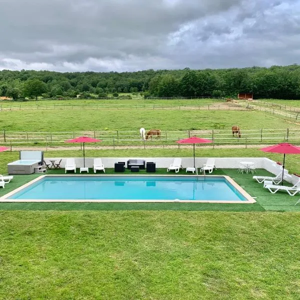domaine du cheval d argent, hotel v destinaci Saiguède