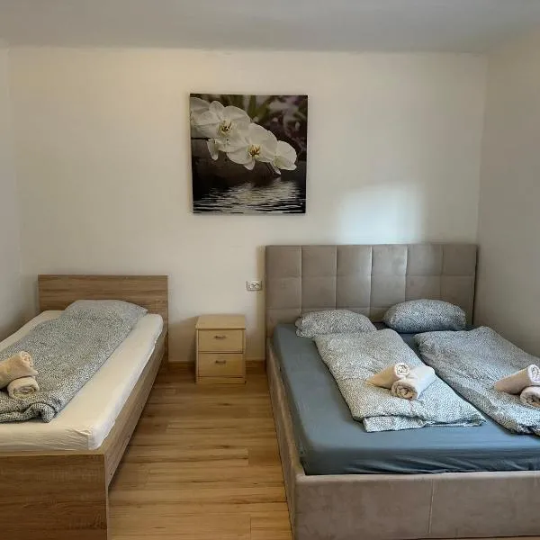 Cheap Worker Apartment with Garden near Solarfields, מלון בפארנדורף