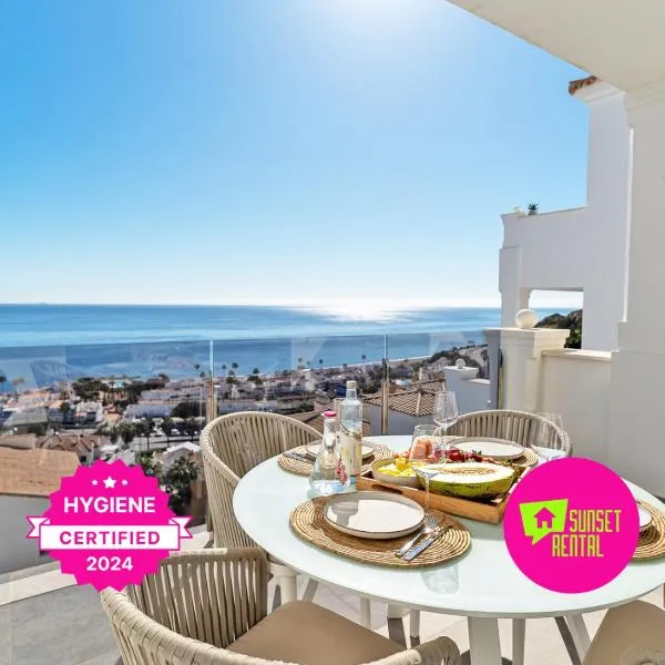 Sea view apartments with Year-Round Open Pool, hotell i Manilva