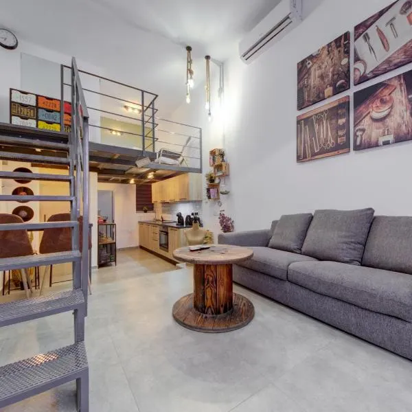 Unique studio loft, walking distance to Valletta、Hamrunのホテル