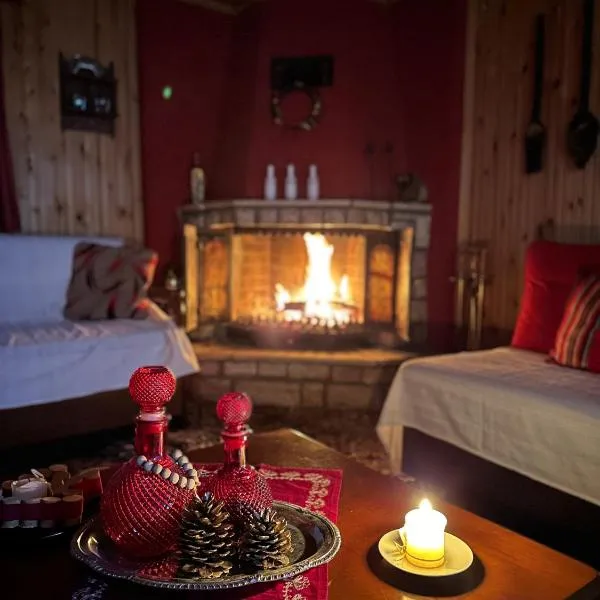 Traditional Wooden Apartment, מלון בKoutsodímos