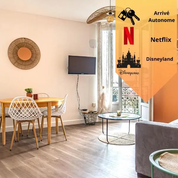 Appartement Élégant proche de Disneyland Paris – hotel w mieście Vaires-sur-Marne