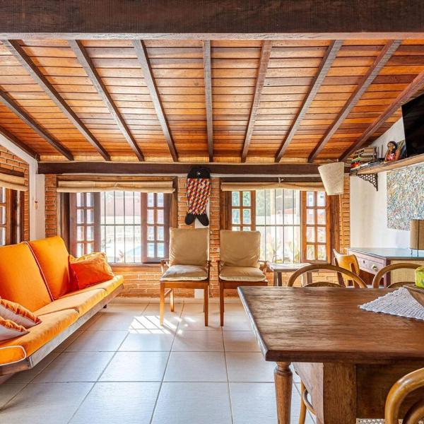 Casa com piscina a 100 m de Camburizinho - Foto 4