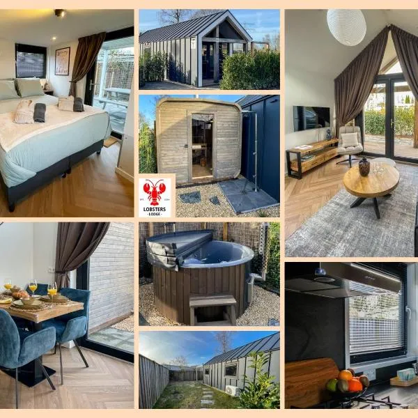Lobsters Lodge in Heinkenszand ' Wellness Accommodation with Private Hottub, Private Sauna and Outdoor Shower ' Airco's ' Free Wifi ' Complimentary Bed linen and Towels, hotel v destinaci heinkenszand