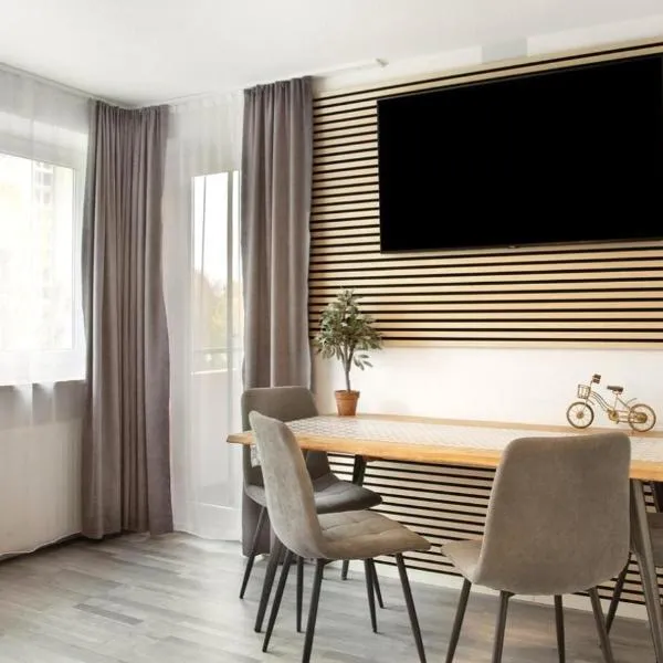 Modern Apartments Neuburg S - NEU - 2 Zimmer, Parkplatz, Wi-Fi, TV, Küche, hotel v destinaci Neuburg an der Donau