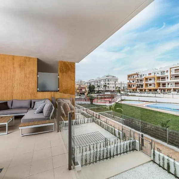 Modern Apt in Orihuela Costa 2BR 70m2 Residencial Gala – hotel w mieście Orihuela Costa
