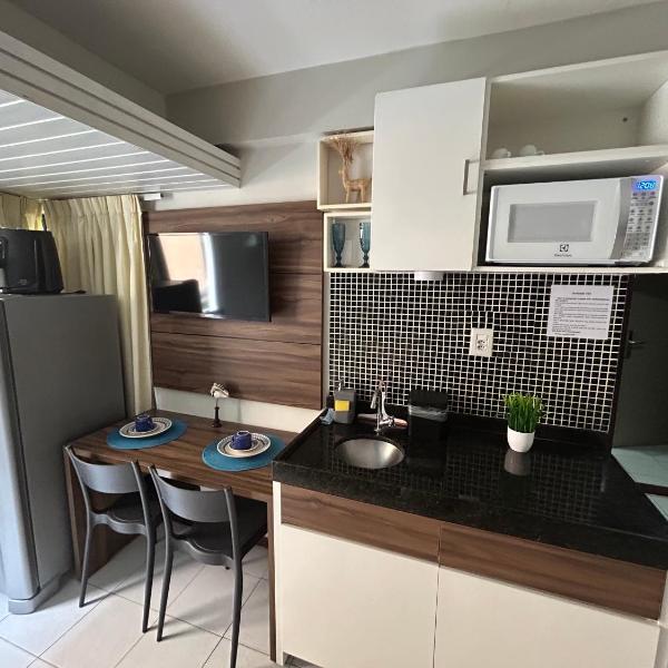 Flat 112 equipado na beira mar de Tambaú - Foto 4