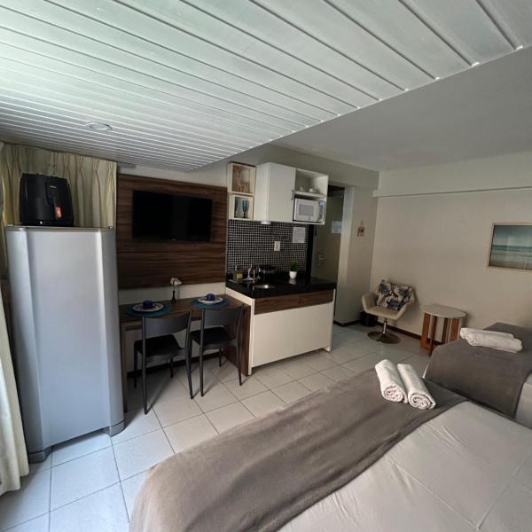 Flat 112 equipado na beira mar de Tambaú - Foto 3