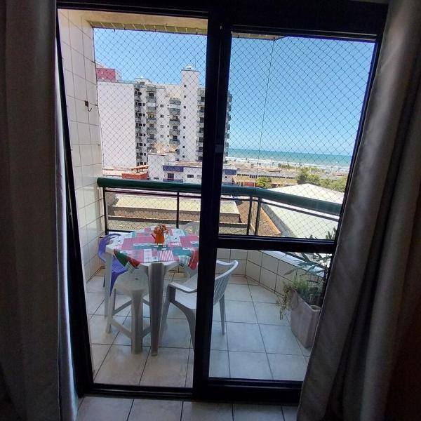 Lindo apto com vista mar, 200 mts da praia - Foto 4