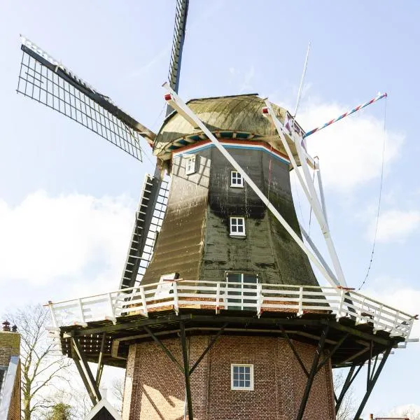 Sleep in a windmill - Molen Hunsingo, hotel v destinaci Onderdendam