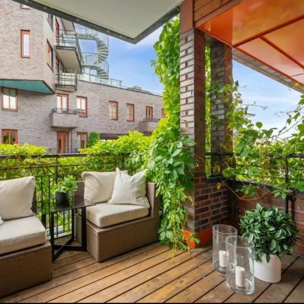 Seaside apt with sea view - Balcony - 6 pax, hotel in Oslo