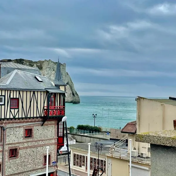 Appartement centre ville, 50m plage, Hotel in Étretat