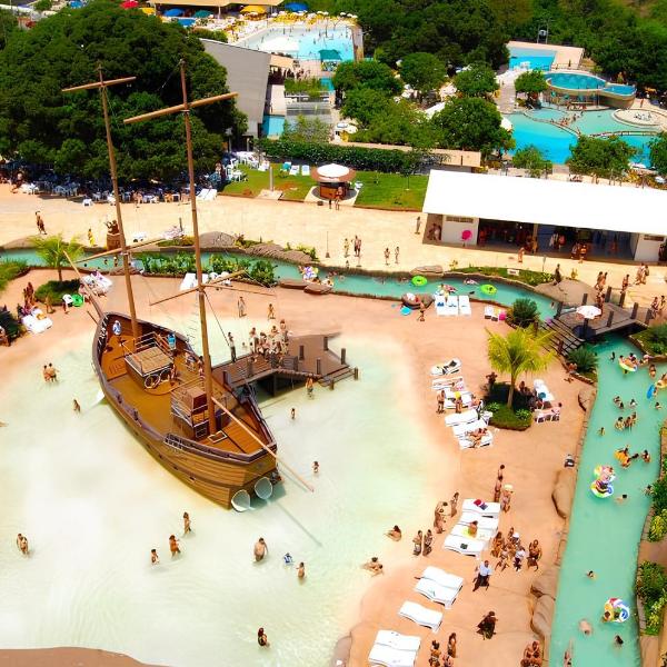 Spazzio Diroma Com Café da manhã e acesso gratuito ao Acqua Park - D