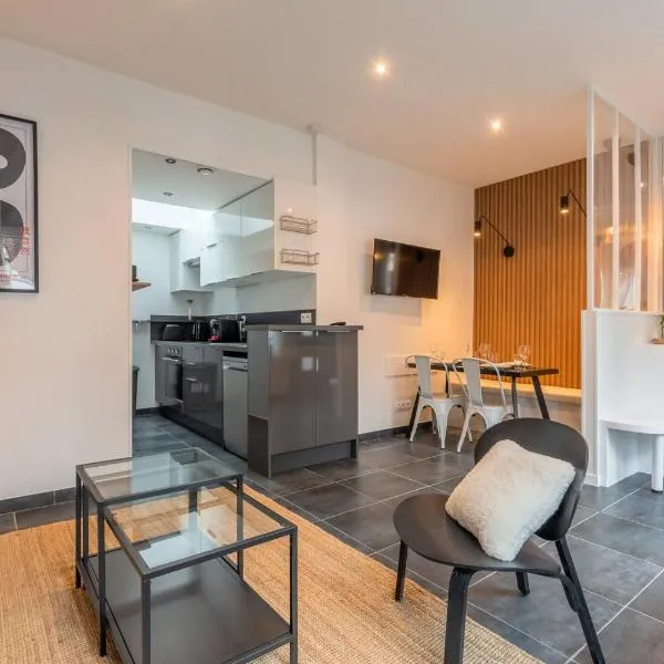 Maison 2 chambres proche du tram, parking gratuit, Hotel in La Madeleine